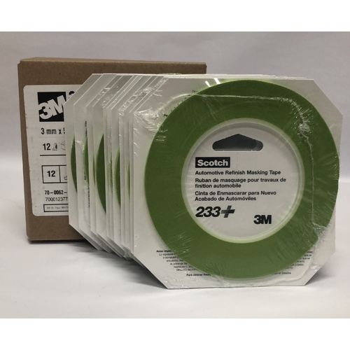 3m 233+ Performance Green Masking Tape for Use in All Automotive Repair and  Painting Applications - China Double-Sided, Green