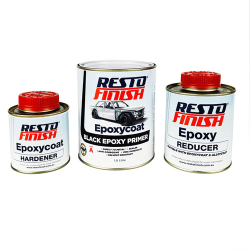 RestoFinish Epoxycoat Black 1.75L Kit